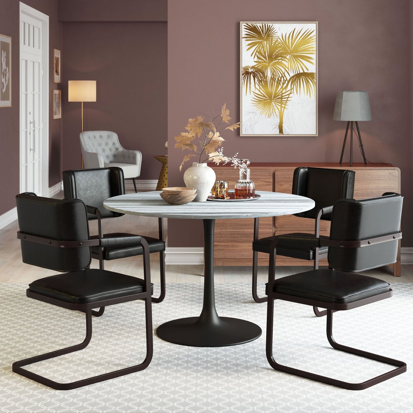 Central City Dining Table - Feast & Furnish