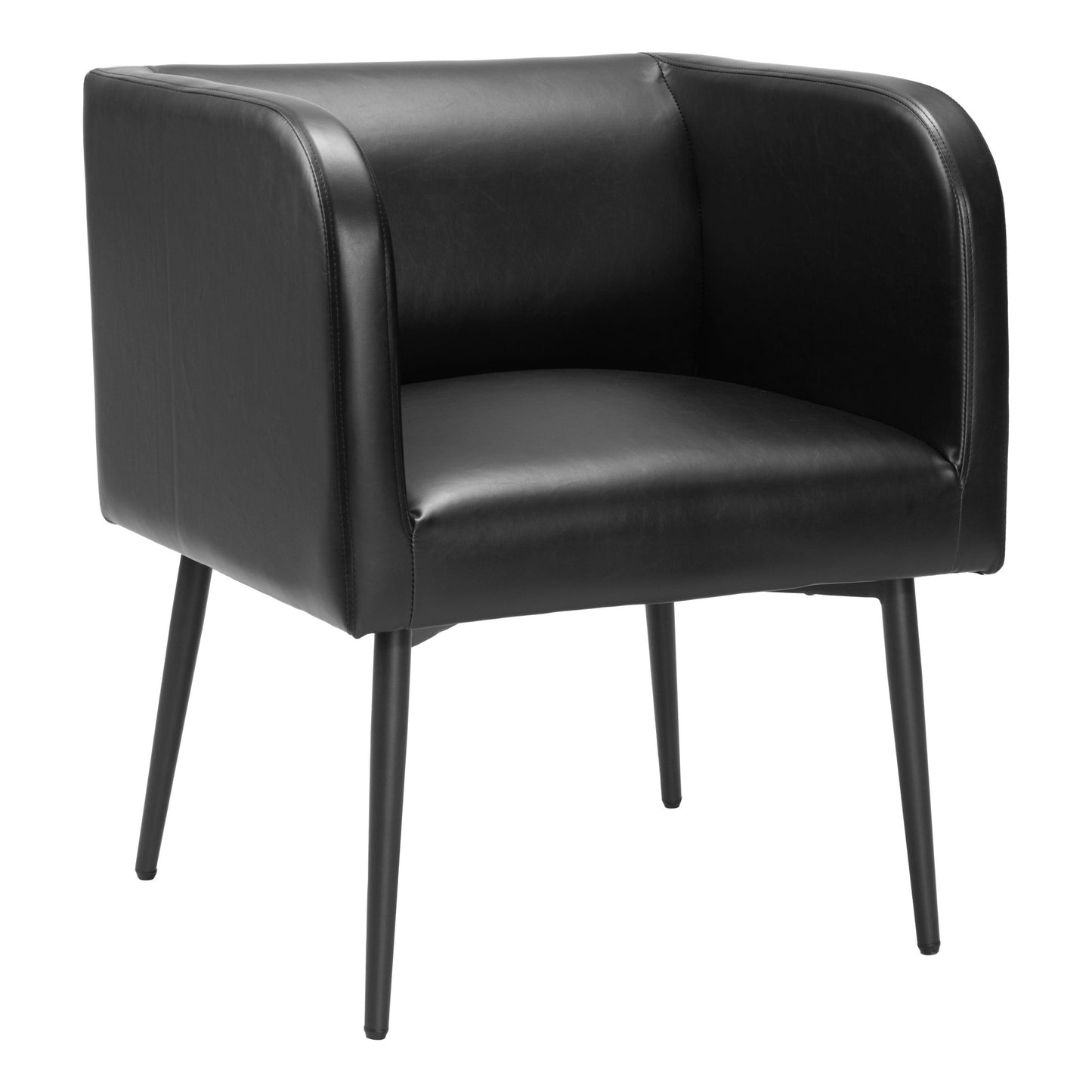 Horbat Dining Chair Black - Feast & Furnish